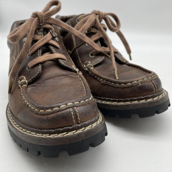 Vintage 1999 Timberland 83023 Retro Mt Oxfords Brown Leather Men\'s Size 8.5M main image 8